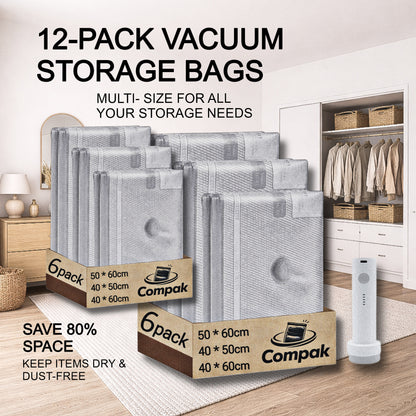 Cordless Travel Vacuum Set (6/12/18 Pack)